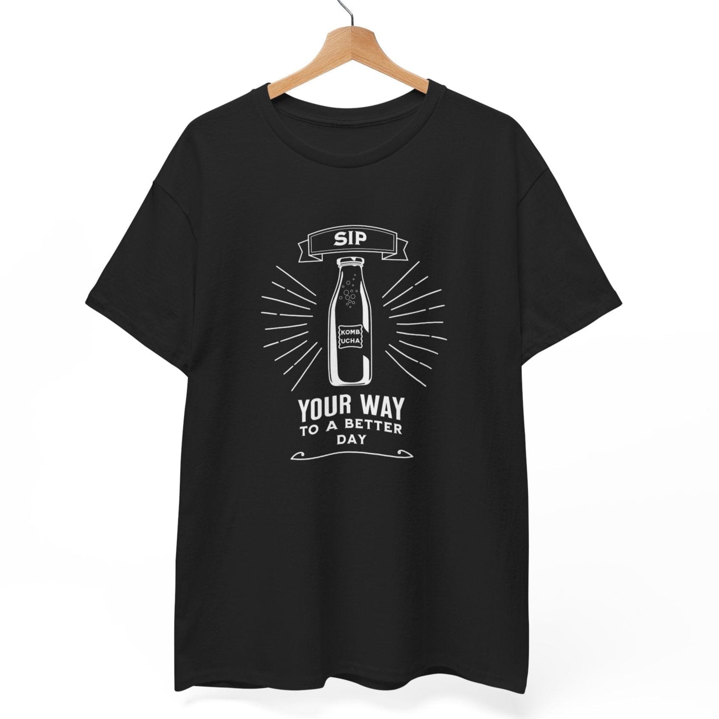 Kombucha - Sip Your Way to a Better Day T-Shirt