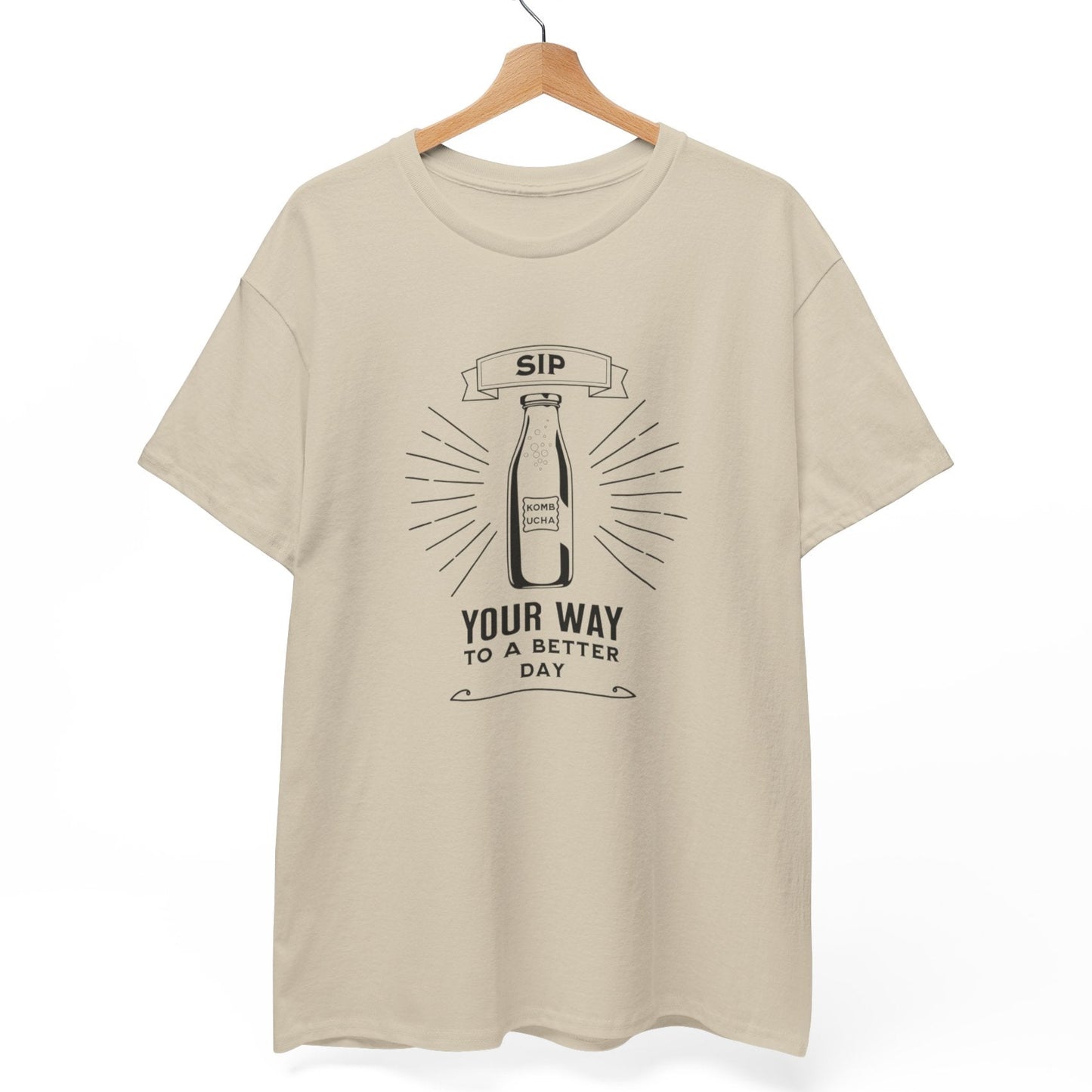 Kombucha - Sip Your Way to a Better Day T-Shirt