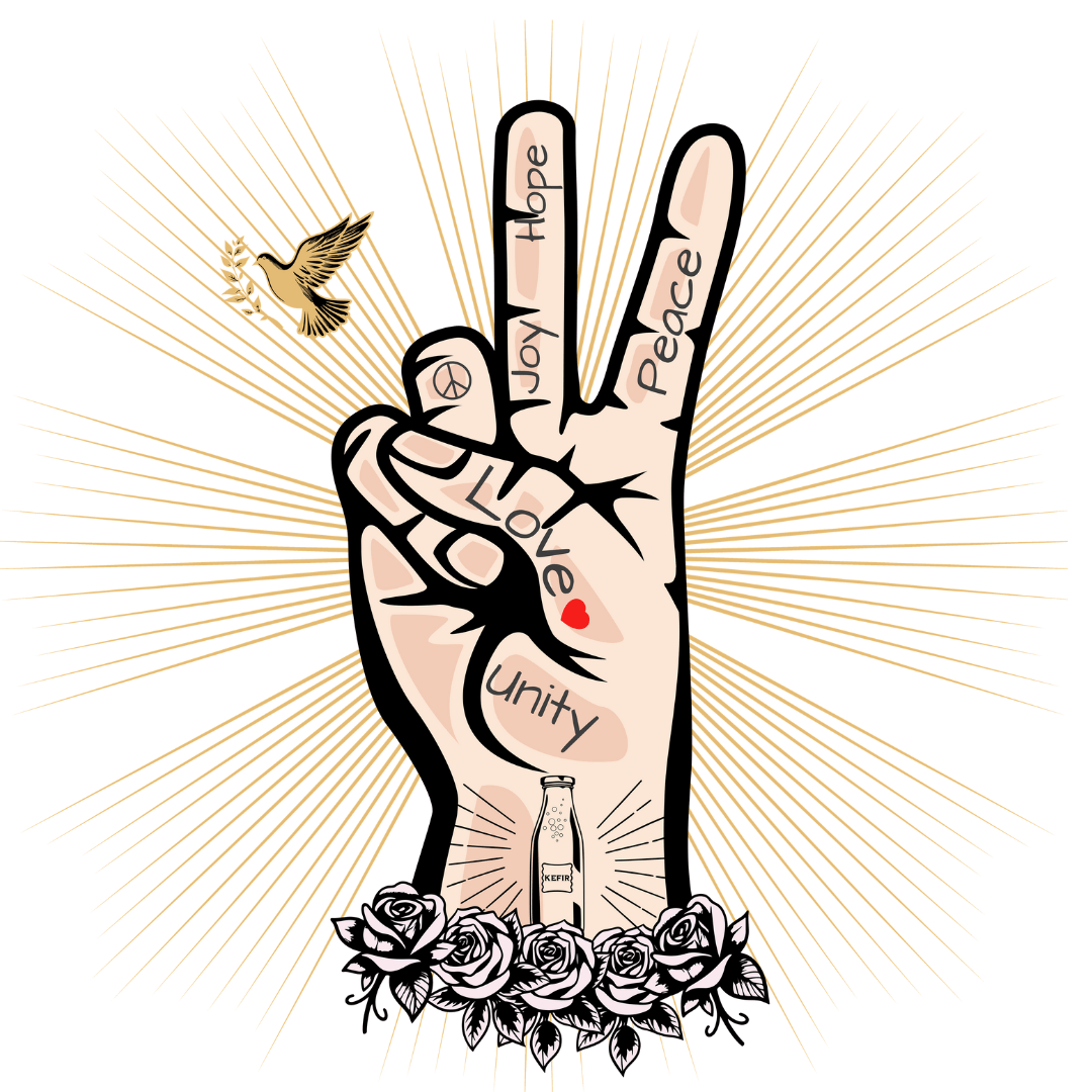 Peace, Love and Kefir T-Shirt