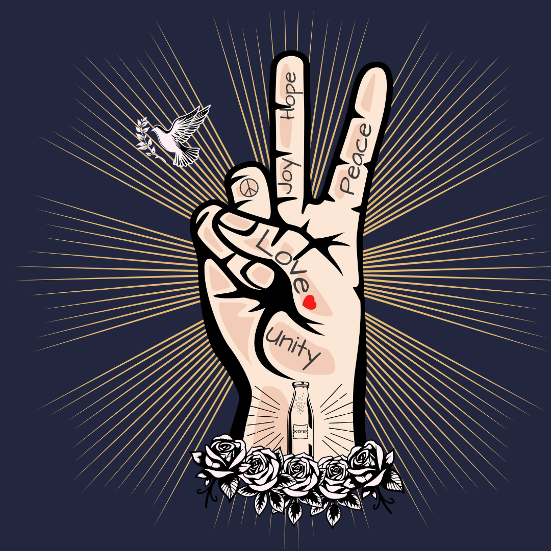 Peace, Love and Kefir T-Shirt
