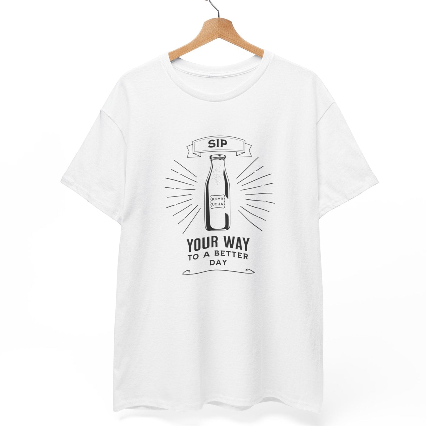 Kombucha - Sip Your Way to a Better Day T-Shirt