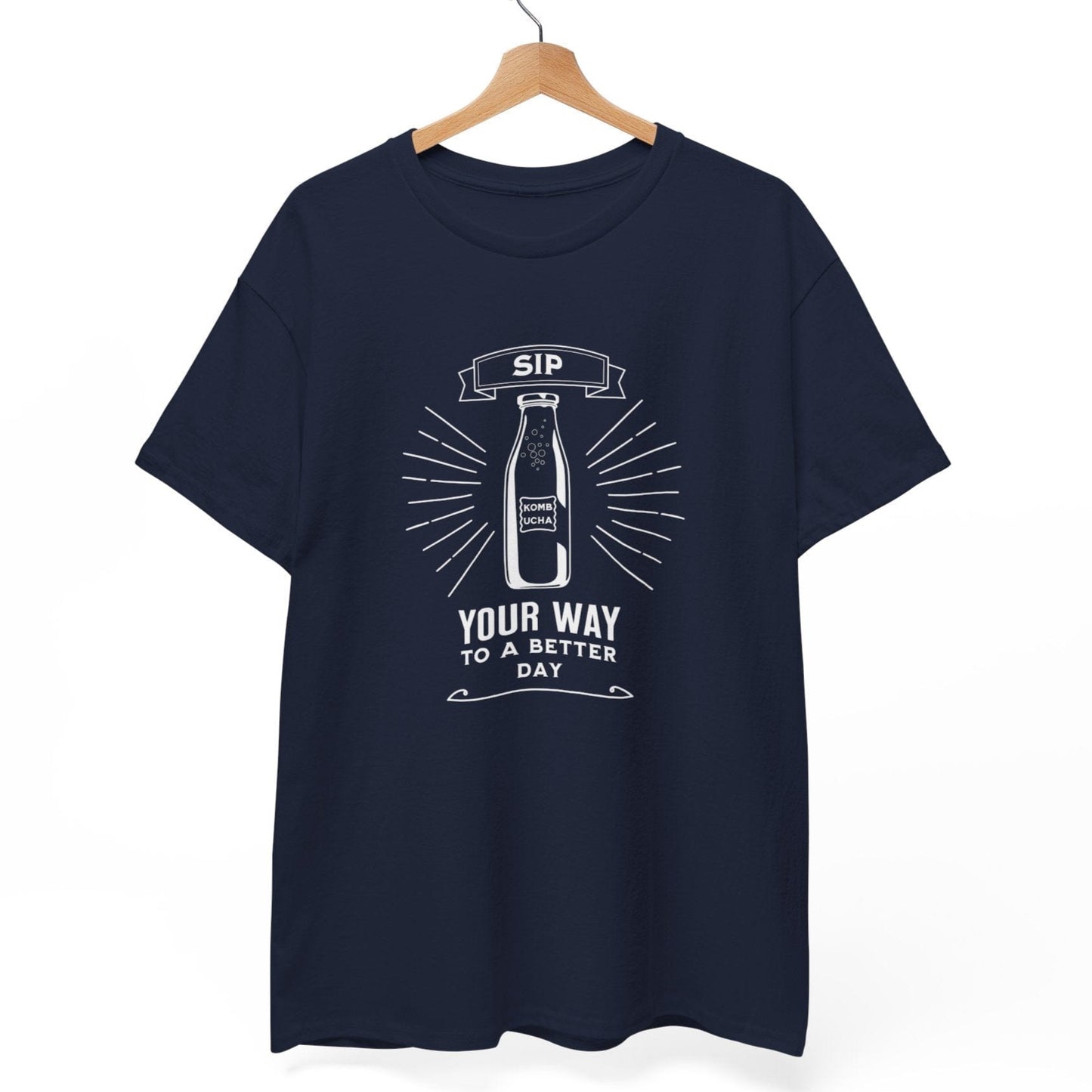 Kombucha - Sip Your Way to a Better Day T-Shirt
