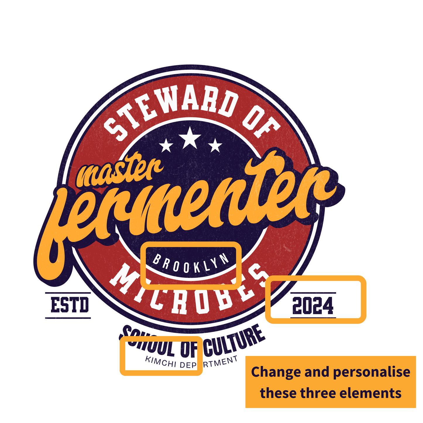 Master Fermenter customisable T-Shirt
