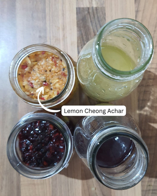 Low Waste Fermentation: Lemon Cheong Achar