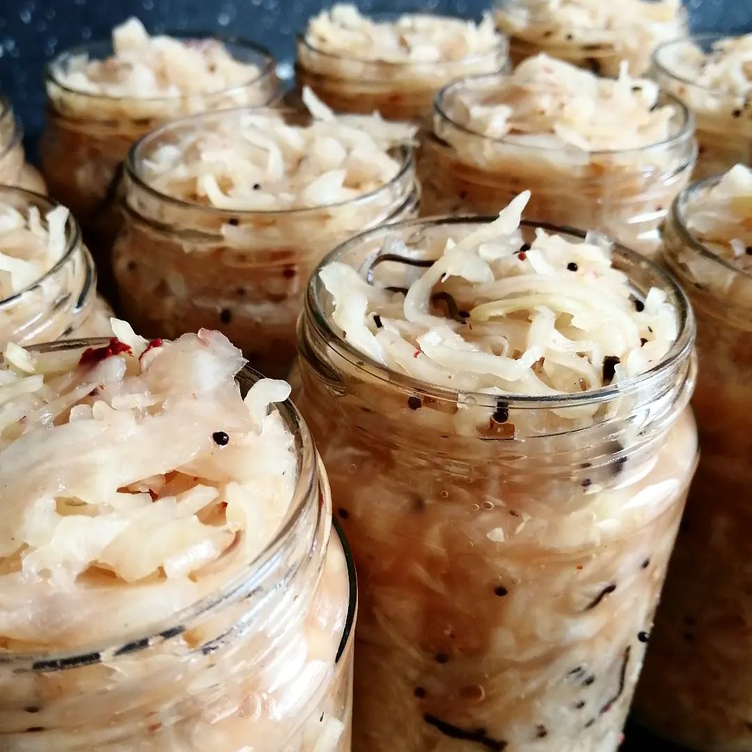 Mulberry, Miso & Seaweed Sauerkraut