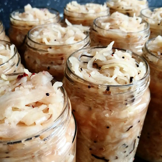 Mulberry, Miso & Seaweed Sauerkraut